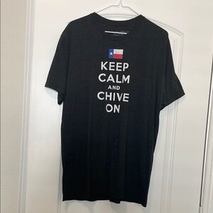 TX black Graphic T-Shirt